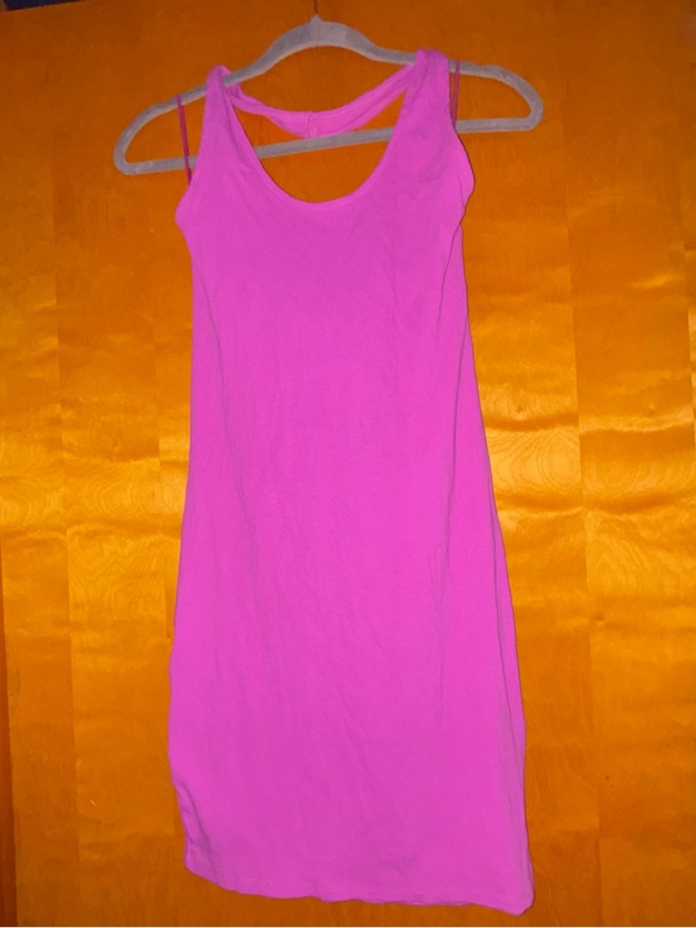 COTTON:ON Size M hot pink halter dress